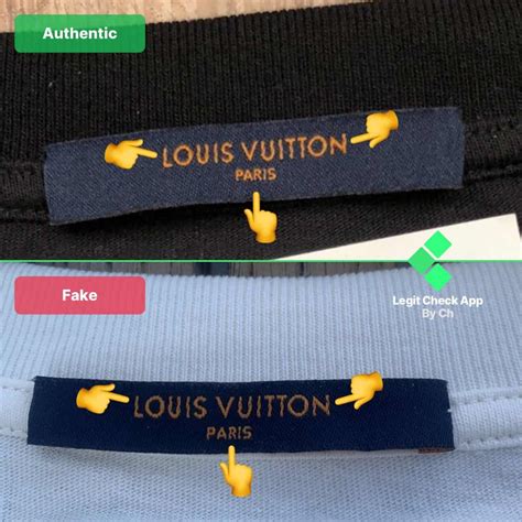 louis vuitton shirt fake vs real|Louis Vuitton legit check.